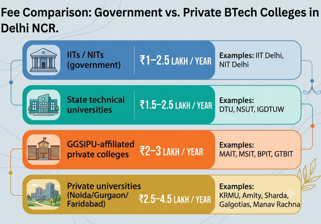 BTech college in Delhi NCR