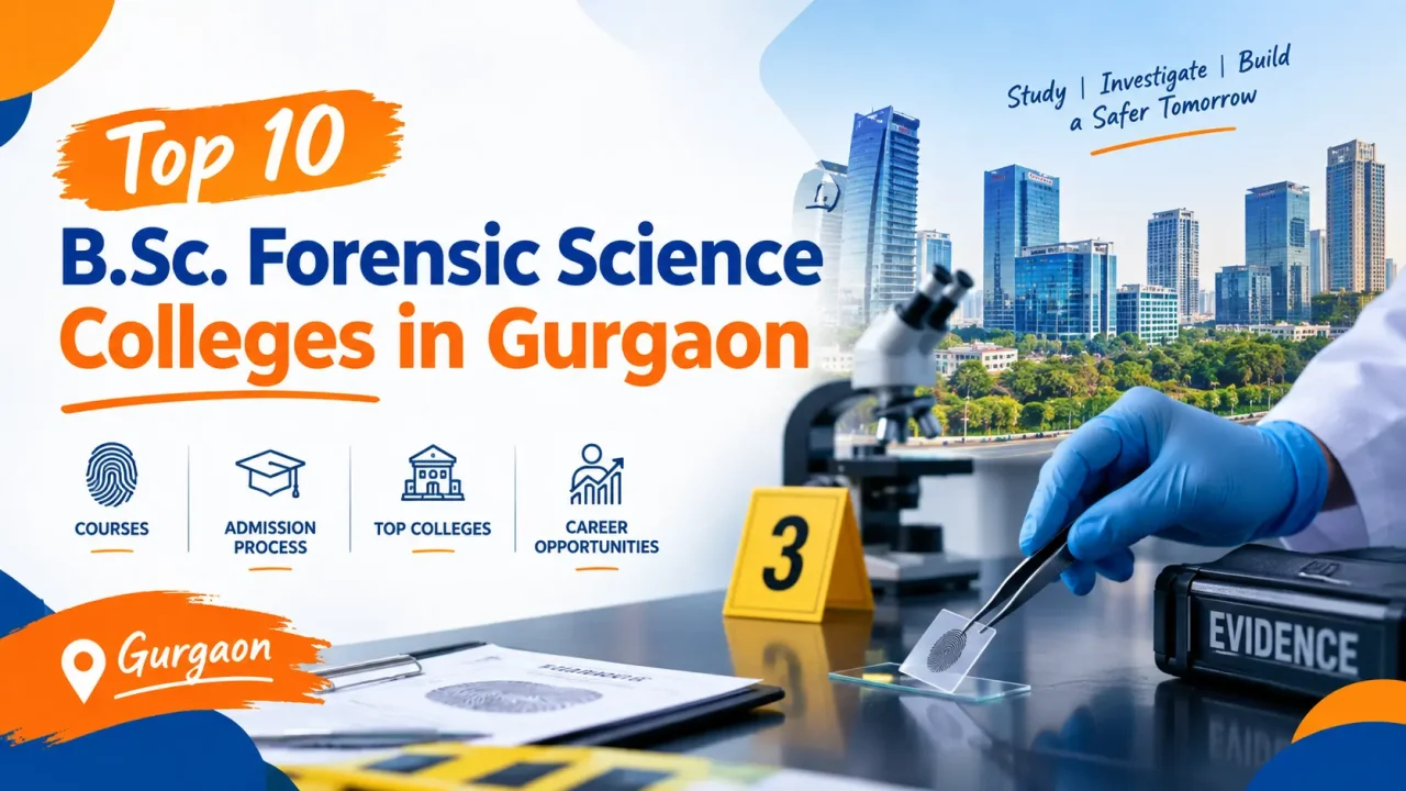 Top 10 B.Sc. Forensic Science Colleges in Gurgaon for 2026